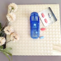 باکس قرص نصف کن همراه مسافرتی