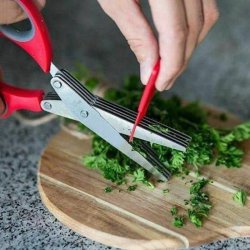 قیچی چند تیغه برش سبزیجات