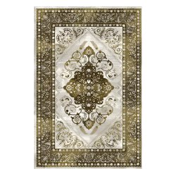 فرش مخمل نادی طرح سنتی کد O105